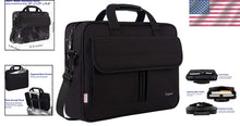 Load image into Gallery viewer, Unisex 17-Inch Professional Briefcase - Waterproof Laptop Carrier with Pockets