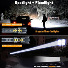 Load image into Gallery viewer, High Lumens Waterproof Flashlight with USB Charging - 20H Runtime for Adventures