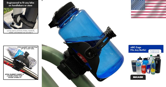 Versatile Bicycle Storage Holder - Fits Bottles, Cups, or Speakers Securely