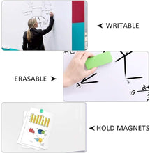 Load image into Gallery viewer, Versatile Magnetic Dry Erase Whiteboard Sticker 60 x 36 inches for All Spaces