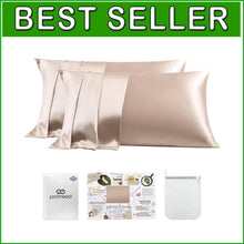 Load image into Gallery viewer, Cooling Sleep Experience: 23 Momme 100% Silk Pillowcases for Healthy Skin