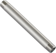 Load image into Gallery viewer, 304 Stainless Steel 24" NPT Male Threaded Pipe Nipple for Enhanced Durability