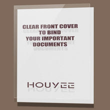Load image into Gallery viewer, 8 Mil Clear PVC Presentation Covers - 1000 Pack for Business &amp; School Projects