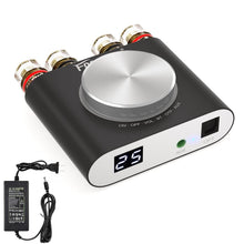 Load image into Gallery viewer, Compact 200W HiFi Stereo Mini Amplifier with Bluetooth, AUX &amp; Optical Inputs