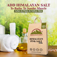 Load image into Gallery viewer, Fine Grain Pink Himalayan Salt 10 lbs - 100% Pure, Natural, and Ethically Sou...