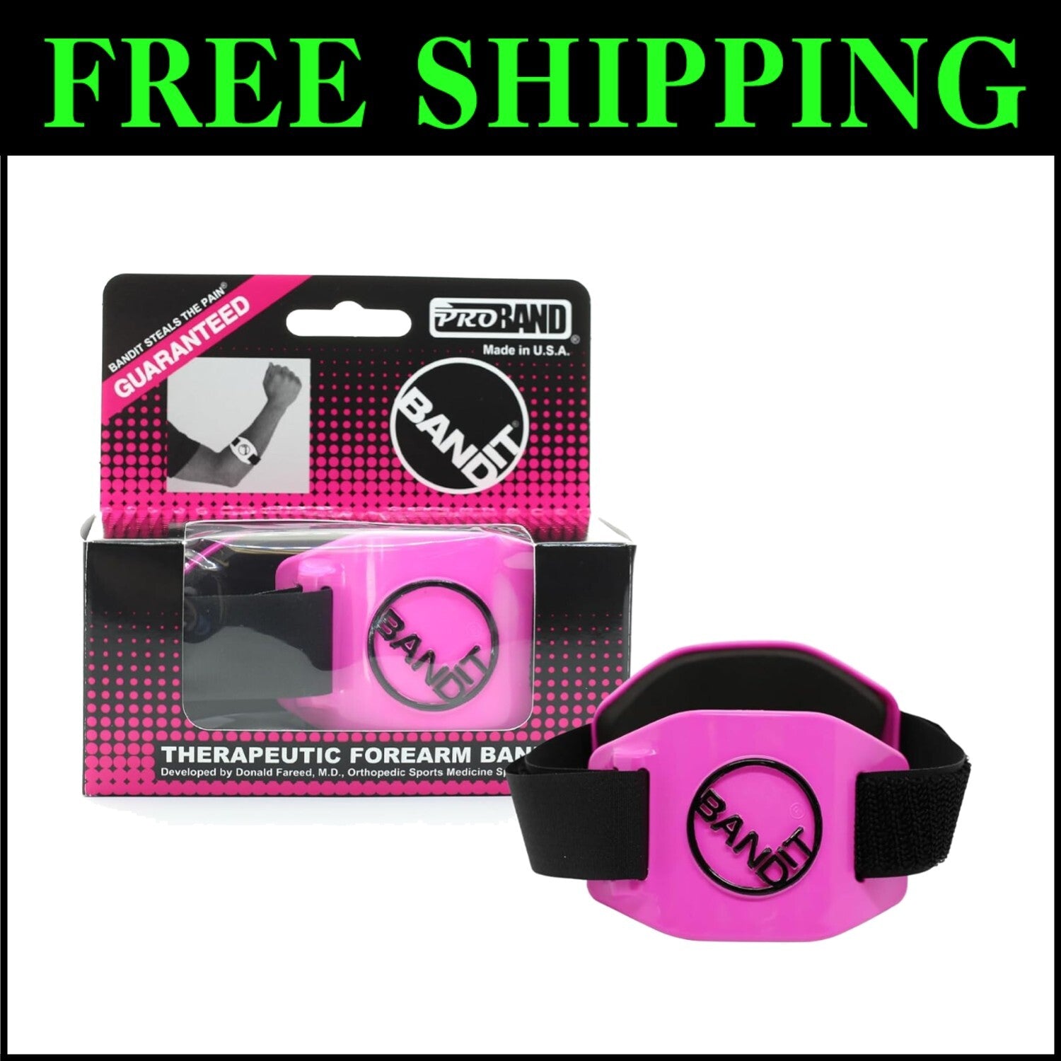 Premium Quality BandIT Compression Arm Band - Ideal for Tennis Elbow & Arthritis