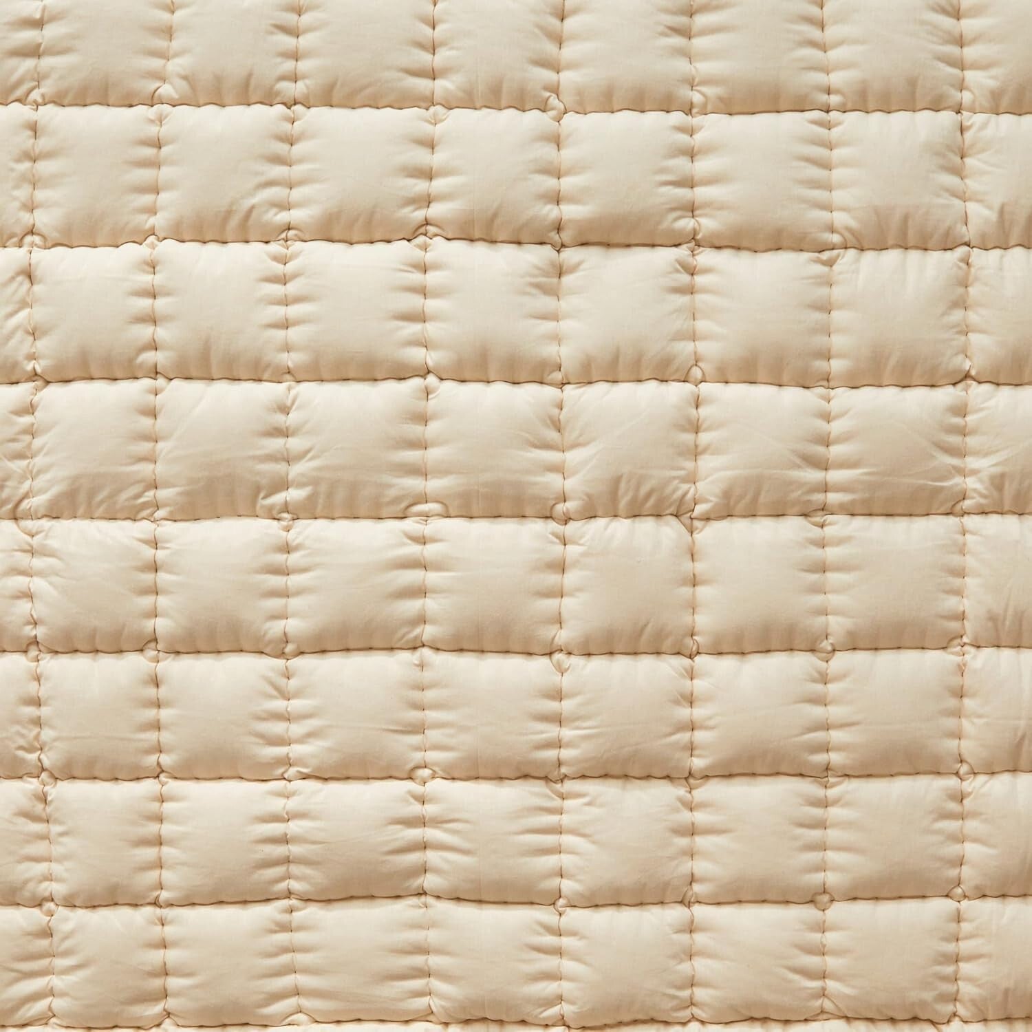 Luxury Handmade Organic Wool Mattress Topper - Moisture-Wicking, Medium Firm