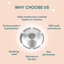 Load image into Gallery viewer, Maxi Silver Nipple Shields for Nursing - Soothe and Protect Cracked Nipples