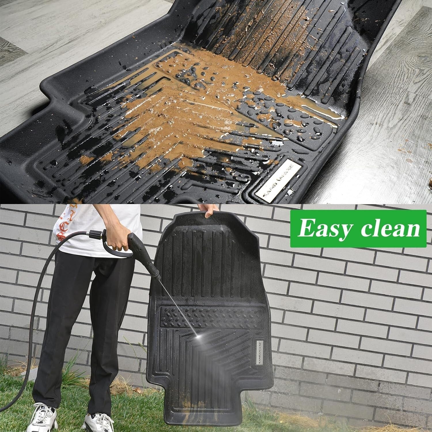 Durable Cargo and Floor Liners with Backrest Protection for 2024 Hyundai