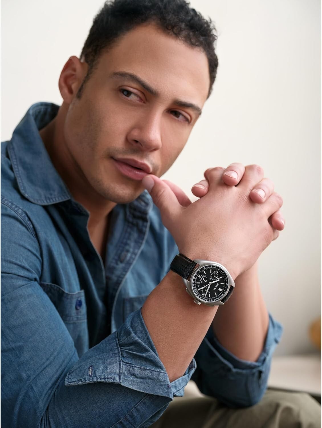 Men's Lunar Pilot 6-Hand Chronograph - High-Performance Quartz Watch Set