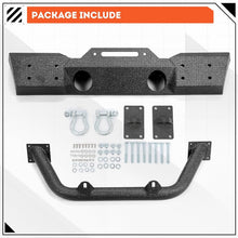 Load image into Gallery viewer, Premium Stubby Front Bumper with Integrated Fog Light for Jeep Wrangler Models