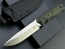 Load image into Gallery viewer, Ergonomic Two-Tone G10 Fixed Blade Knife for Camping &amp; Outdoor Adventures