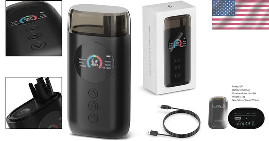 Automatic Guitar Tuner with Color Display & Alternative Tuning Options - Compact