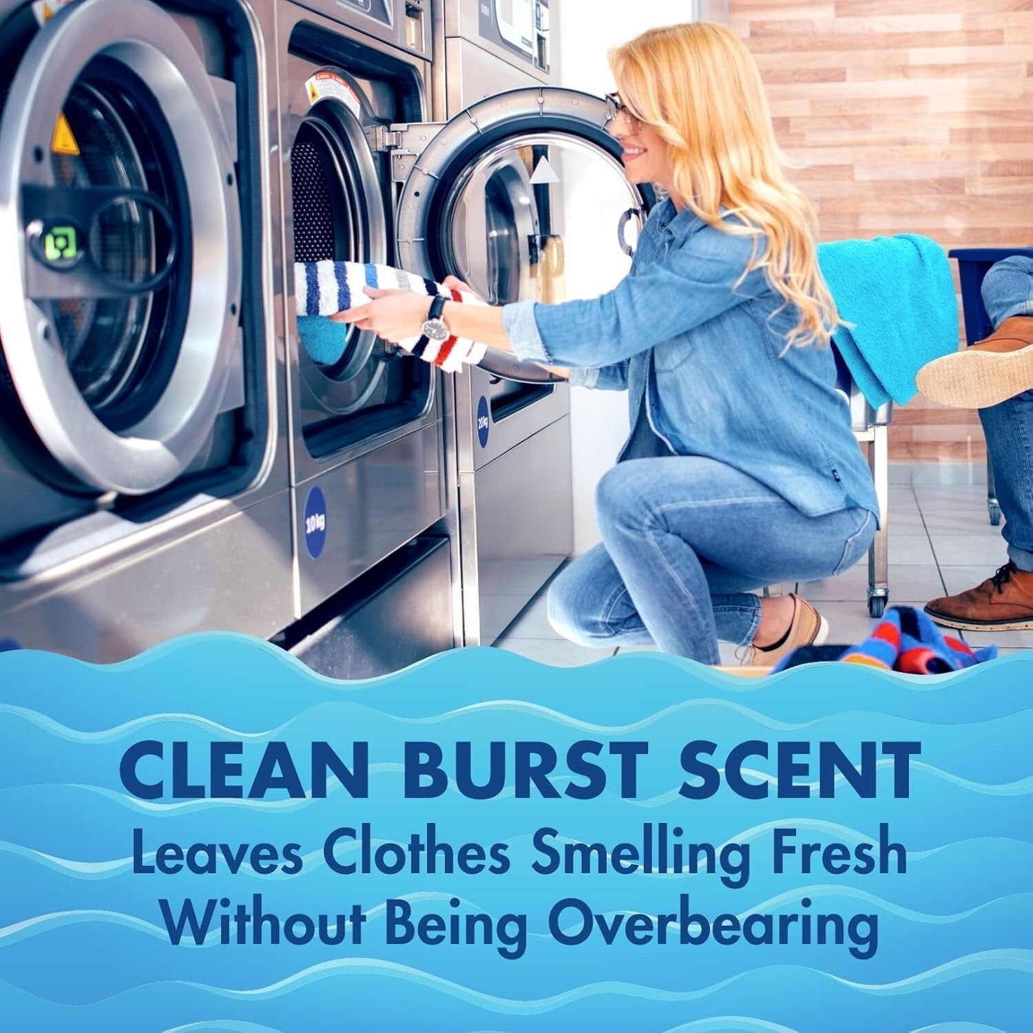 Long-Lasting Clean Powder Laundry Detergent - Scented 9.86 lb Bundle (3 Pack)