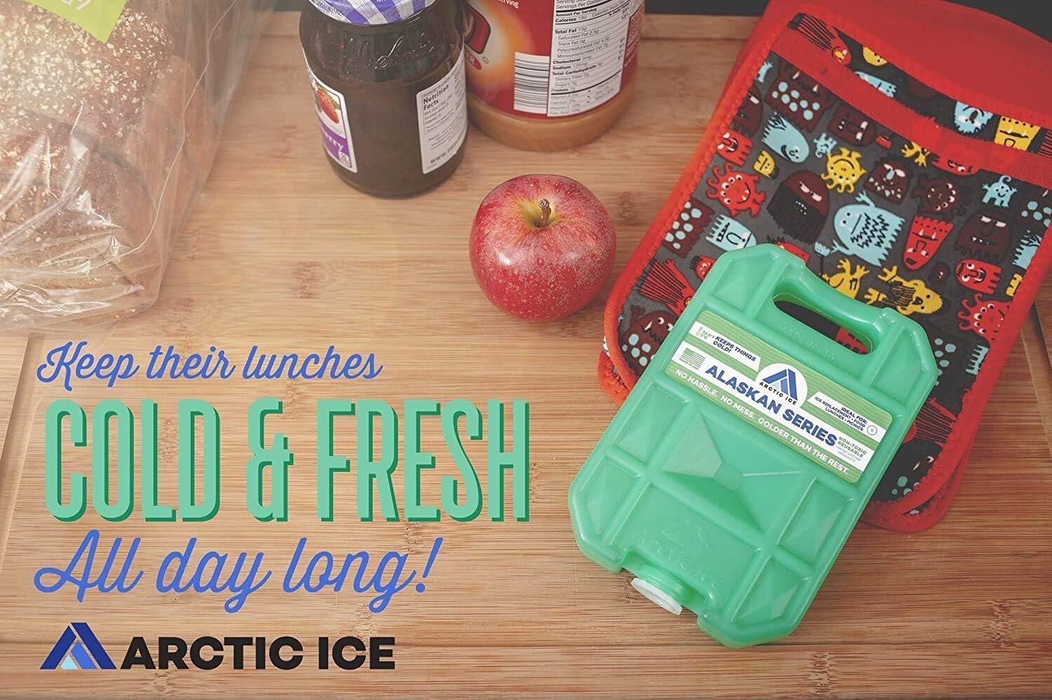 Durable Alaskan Ice Packs - 32°F Cooling Solution for All Occasions - 2-Pack