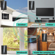 Load image into Gallery viewer, Amplified 1800 Miles 4K HD TV Antenna for Free Local Channels - Cuts Cable Costs