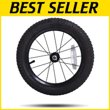 Load image into Gallery viewer, Complete Set of 14 Inch Kids Bike Wheels with Rubber Tire &amp; Inner Tube Included