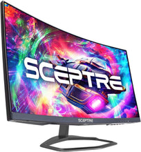 Load image into Gallery viewer, Immersive 24.5-Inch Curved Monitor - 1080p, 240Hz Refresh Rate, Matte Finish