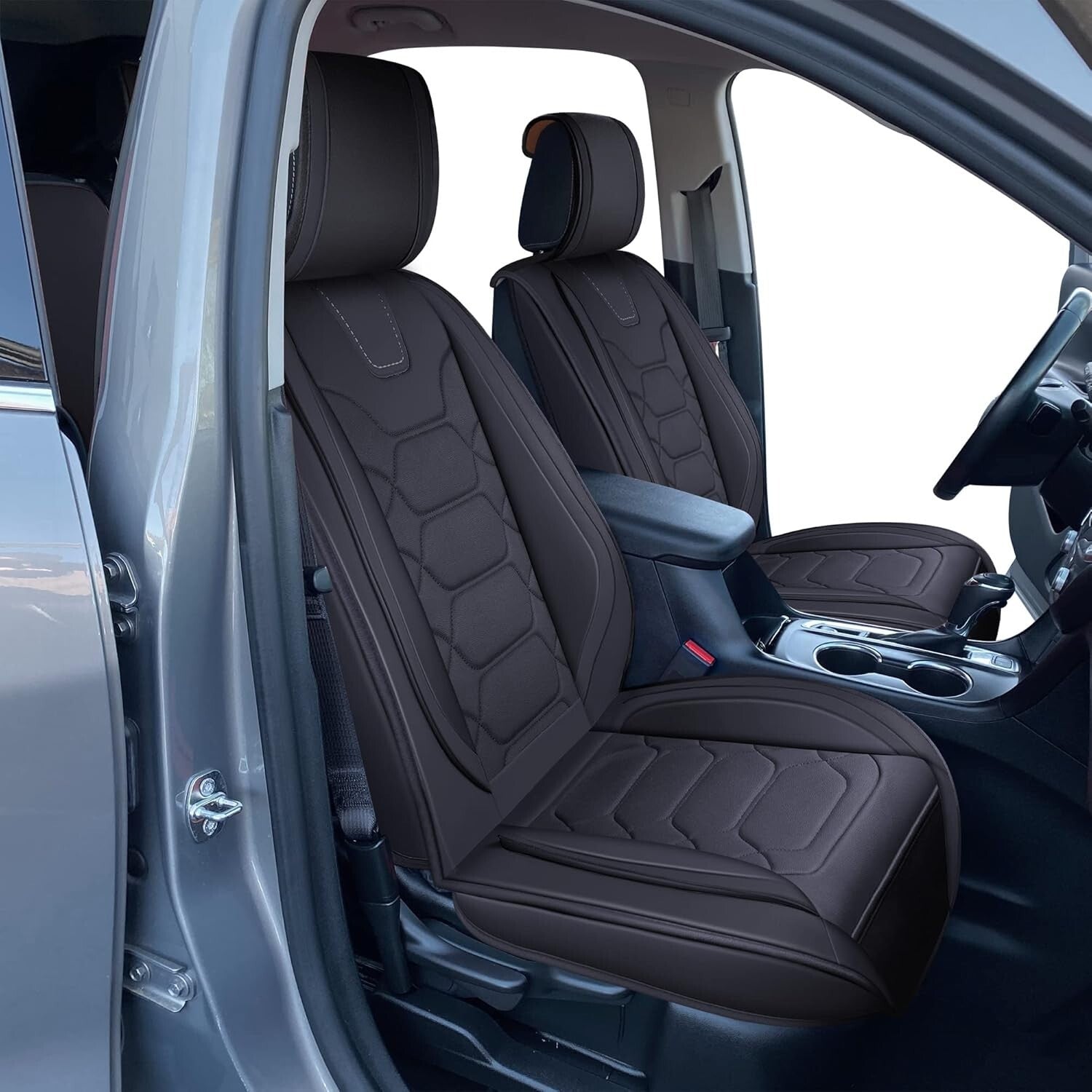 Custom Fit Waterproof Faux Leather Seat Covers for Chevy Equinox 2010-2025