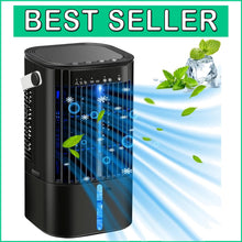 Load image into Gallery viewer, Adjustable Speed Personal Air Conditioner - Portable Desk Fan for Summer Comfort