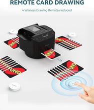 Load image into Gallery viewer, Quiet 2-in-1 Card Shuffler &amp; Dealer with Remotes - Rechargeable for Endless Fun