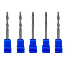 Load image into Gallery viewer, Durable 1/8" Solid Carbide Drill Bits with Straight Shank - 5-Piece Collection