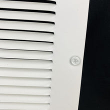 Load image into Gallery viewer, Durable Steel Return Air Grille for 24x20 Duct - White HVAC Vent Cover
