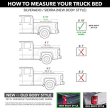 Load image into Gallery viewer, Tonneau Cover for 2019-2025 Chevy Silverado/Sierra - Easy Install &amp; 100% Access