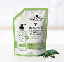 Load image into Gallery viewer, Aloe &amp; Green Tea Scented Hand Wash Refill - 6 Pack 34 fl oz, Non-Drying Formula