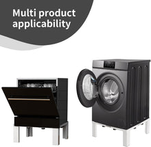Load image into Gallery viewer, Heavy-Duty All Steel Washer &amp; Dryer Pedestal with Adjustable Height, 12 Inch