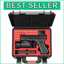 Load image into Gallery viewer, Glock Handgun Case with Lock: Waterproof, Drop-Resistant &amp; Efficient Storage