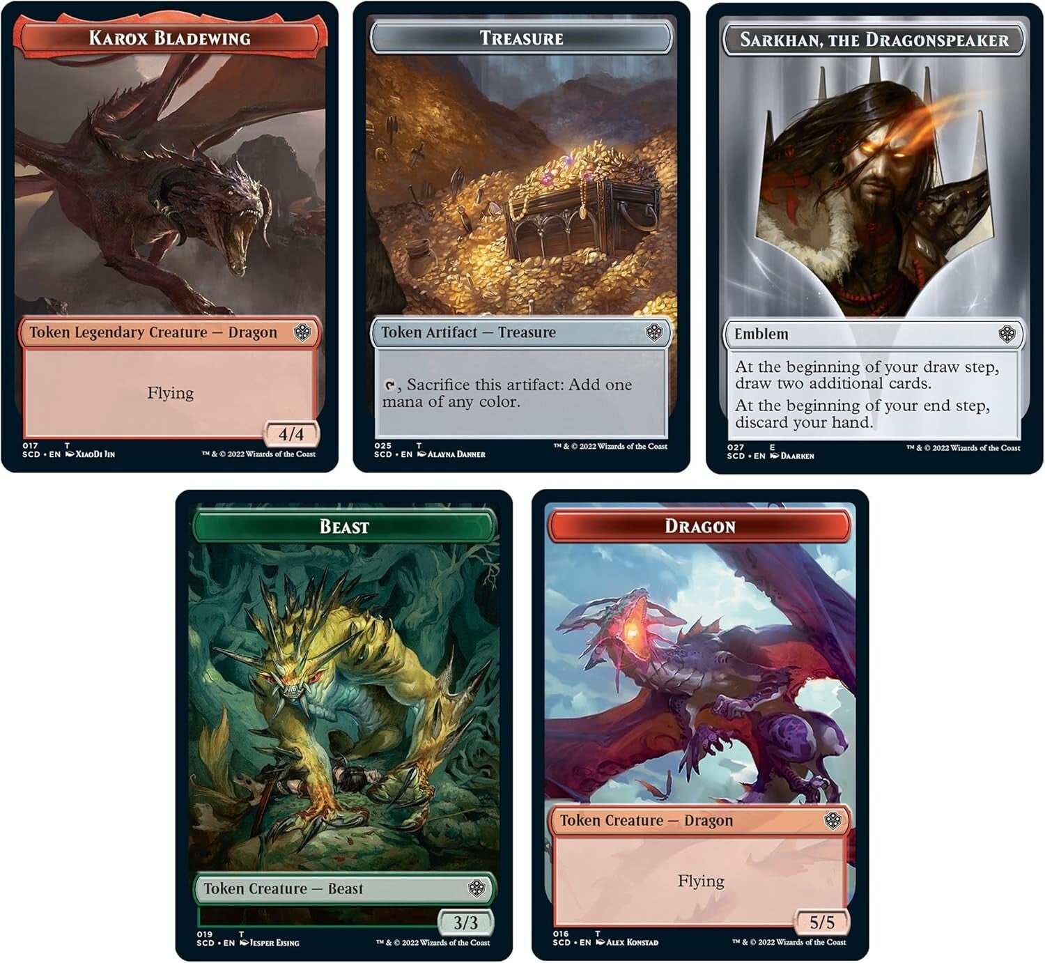 Multiplayer Magic: The Gathering Starter Deck - Draconic Destruction, Ages 13+