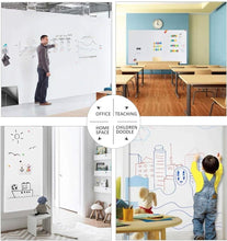 Load image into Gallery viewer, Versatile Magnetic Dry Erase Whiteboard Sticker 60 x 36 inches for All Spaces