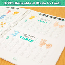 Load image into Gallery viewer, Educational Handwriting Kit - Fun Practice Workbooks with Magical Ink for Kids