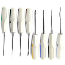 Load image into Gallery viewer, Premium Stainless Steel Root Extraction Elevators Set of 8 - Corrosion Resistant