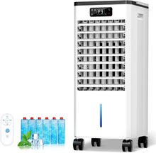 Load image into Gallery viewer, 3-in-1 Portable Swamp Cooler with Remote - 4 Modes &amp; 2-Gal Water Tank