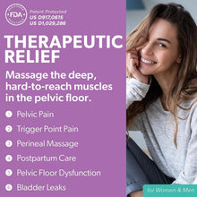 Load image into Gallery viewer, Compact Pelvic Trigger Point Massager - 9.5 Inch Vibration Tool for Pain Relief