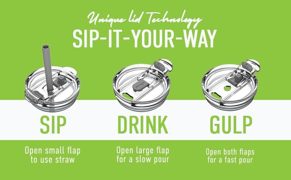 Heavy-Duty 40 Oz Mug Tumbler with Handle - Perfect for Hot & Cold Drinks