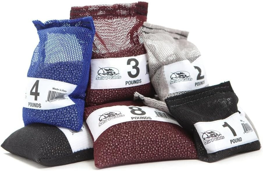 10 lb Soft Nylon Mesh Weights - Ultimate Comfort for Diving and Fishing