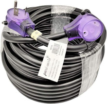 Load image into Gallery viewer, Heavy Duty 30 Amp RV Extension Cord 75FT with Lighted Handle - Outdoor Ready