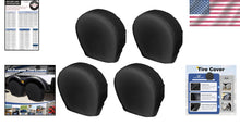 Load image into Gallery viewer, Tire Covers 4 Pack - Heavy Duty Wheel Protector for SUV, RV, Truck, and Trailer
