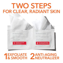 Load image into Gallery viewer, Dr. Dennis Gross Daily Peel: 60 Exfoliating Pads for Radiant Skin &amp; Anti-Aging