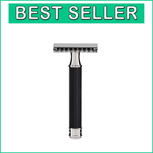 Barbershop Quality Double Edge Razor with Classic Open Comb for Everyday Use