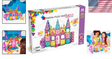 Load image into Gallery viewer, Safe and Durable Castle DLX Magnetic Set - 48-Piece Imaginative Play Experience