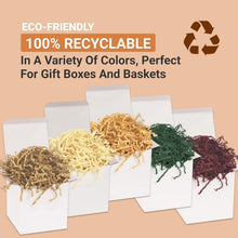 Load image into Gallery viewer, Eco-Friendly 10 lb. Crinkle Cut Paper Shred Filler - Perfect for Gift Baskets