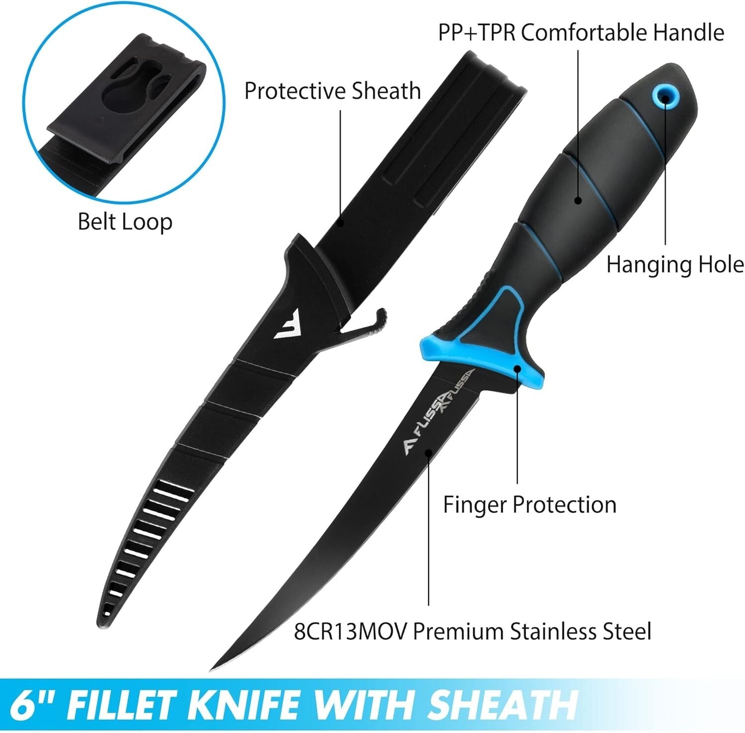 4-Piece Fishing Tool Kit with Ergonomic Fish Gripper & Multi-Function Pliers