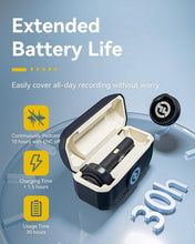 Load image into Gallery viewer, Hi-Fi Audio Wireless Lavalier Microphone for iPhone/Android - 30H Battery Life