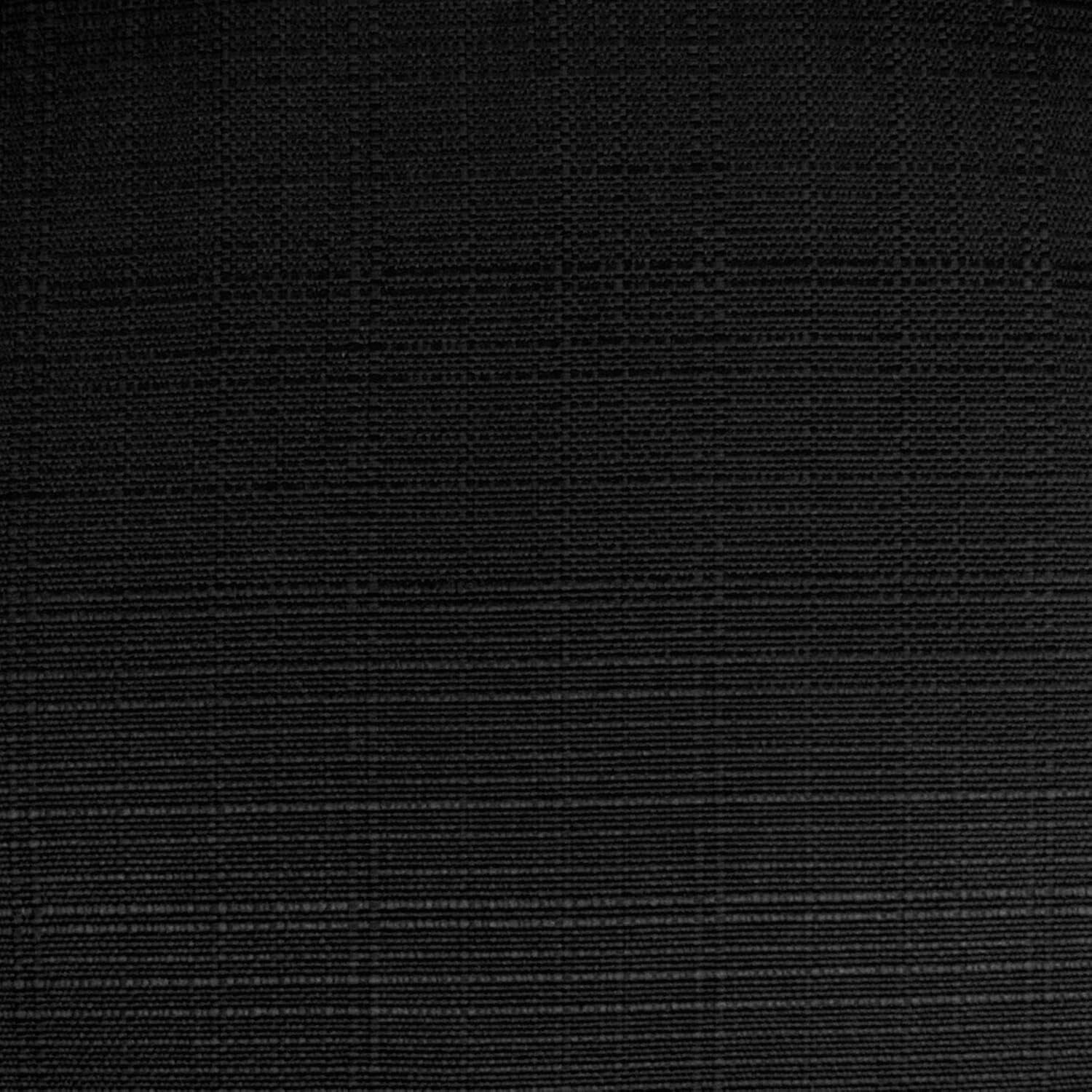 Premium Patio Chair Cushions, 19" x 19" Plush Black Pad Set - Indoor/Outdoor Use