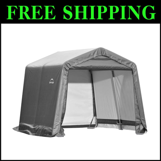 10' x 10' All-Weather Garden Shed - UV-Treated & Waterproof for Year-Round Use