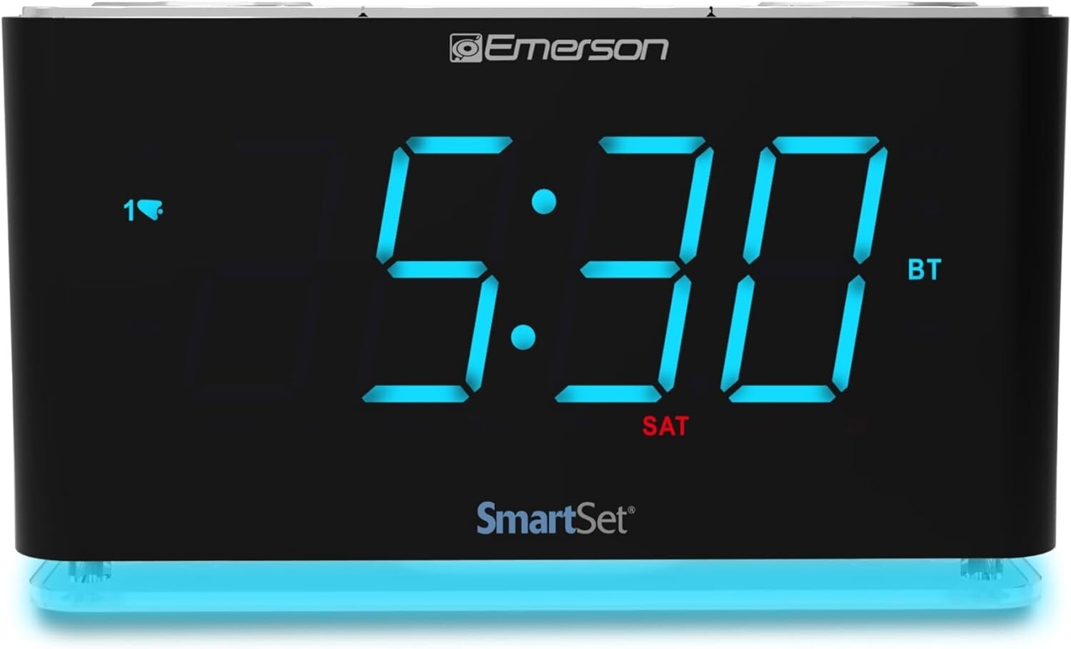 Personalized Bluetooth Alarm Clock Radio with USB Output for Effortless Mornings